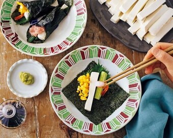 ダイエット版・手巻き寿司レシピ。水きり豆腐で食べごたえ抜群