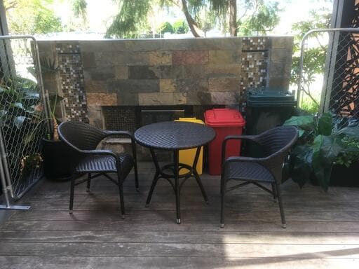 モデルハウスの中庭