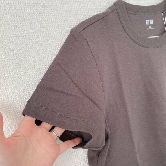 クルーネックT袖