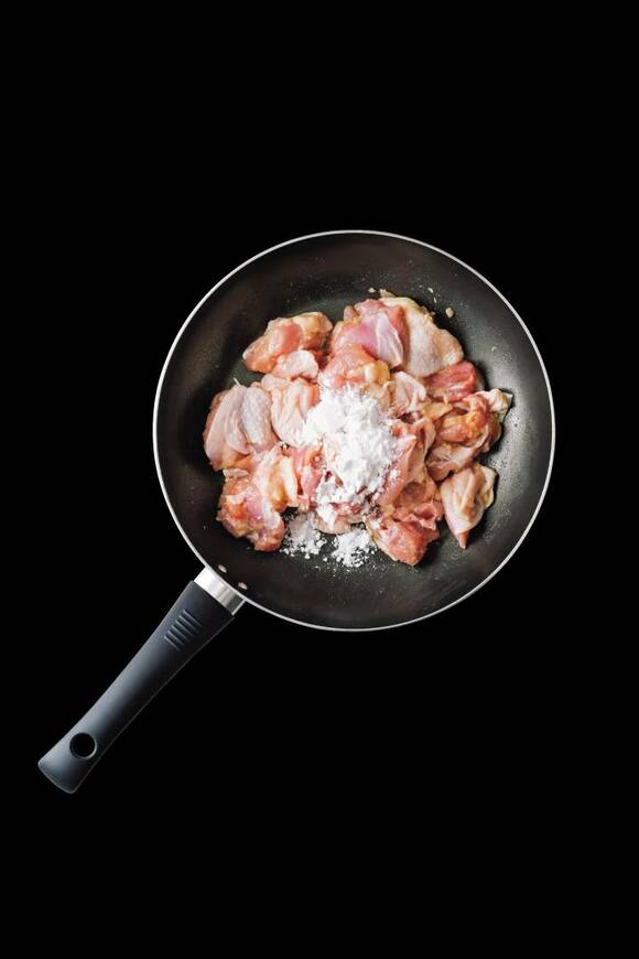 片栗粉を加える