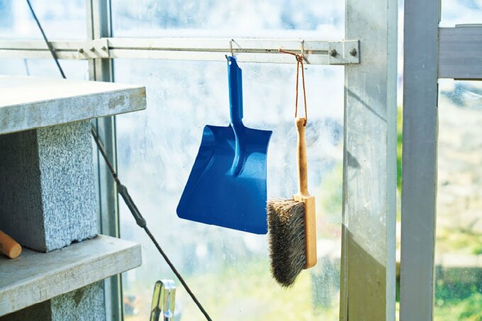 青いダストパン