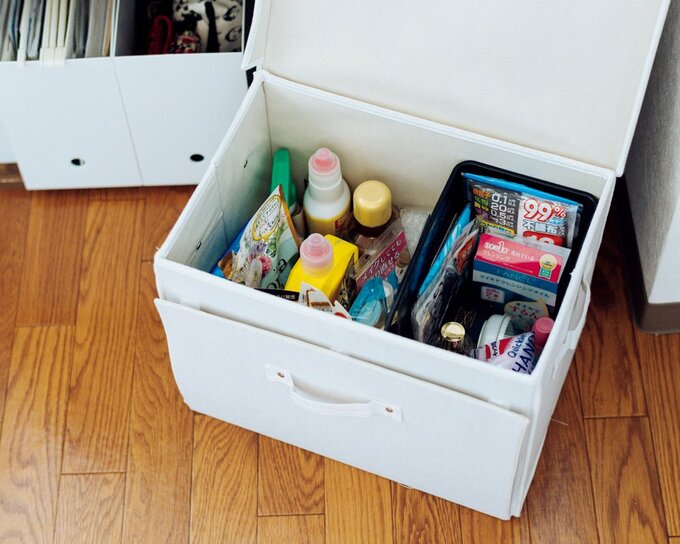 白箱にストック品