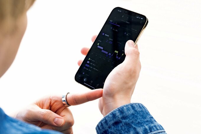 皮膚温度をはかる