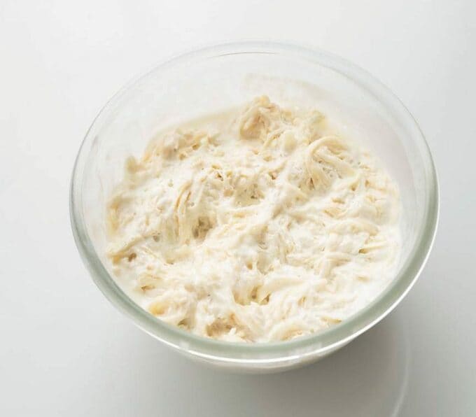 ボウルに大根ヨーグルト