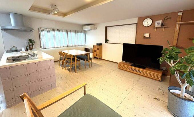 きれいに整えた自宅