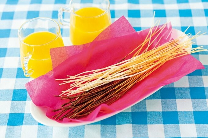 チョコディップそうめん