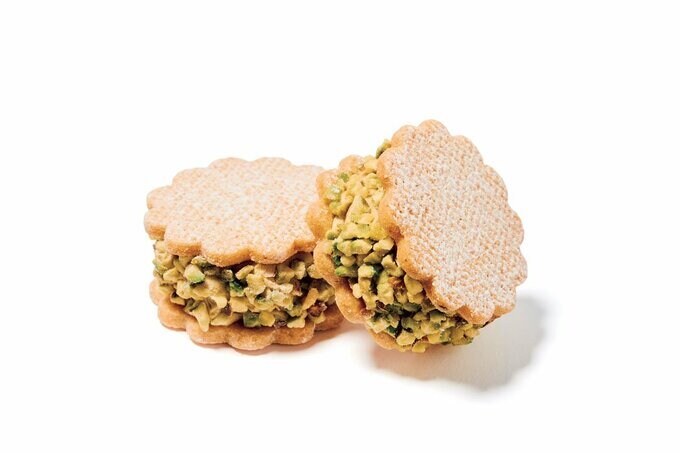 ピスタチオが入ったクッキー