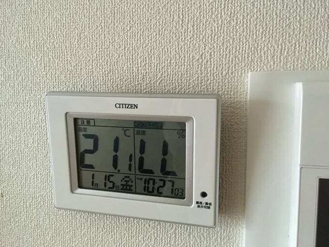 湿度LL表示の機械