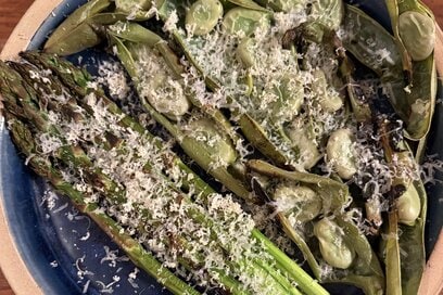 今が旬のアスパラとソラマメの「最高の食べ方」。ワタの部分までとろとろでおいしい