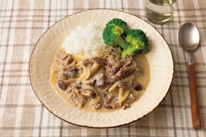 ご飯にかけておいしい「和風豆乳クリーム煮」レシピ。ボリューム満点で短時間で完成