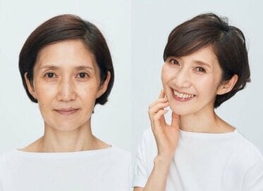 50代からのチークの入れ方。若いころと同じ色・位置はむしろ老け見えに