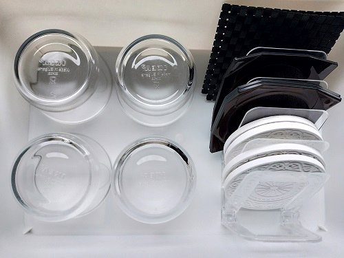 コースターを立てて収納