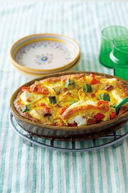 トースターチーズオムレツ