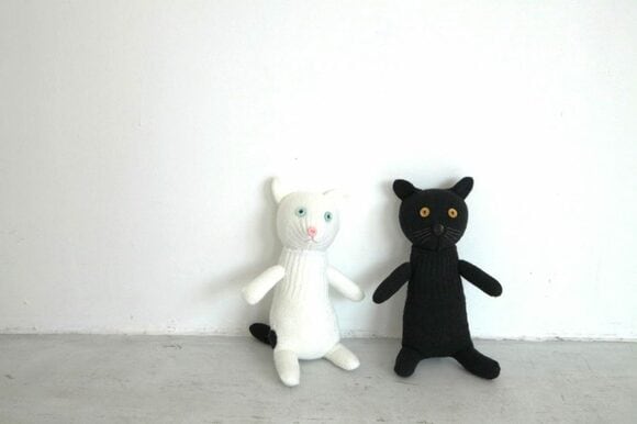 軍手でネコができる