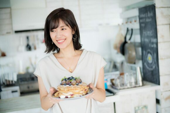 ミルクレープ風デザート