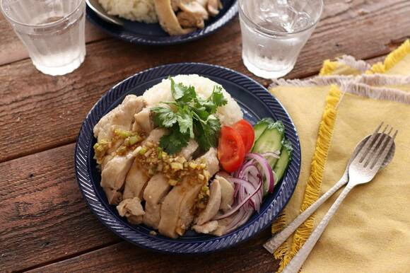 ●炊飯器でつくるカオマンガイは、週末のごちそうにぴったり!