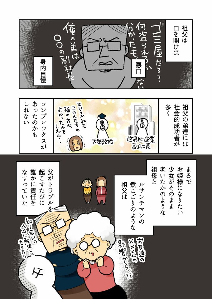 マンガ3ページ目