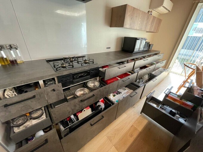 キッチンの収納