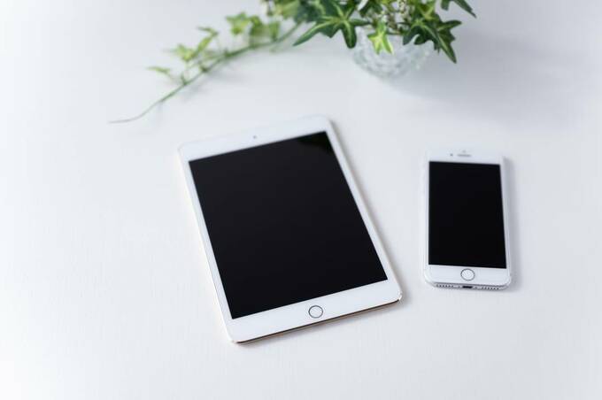 タブレットとスマホ