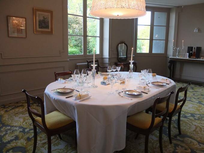 シャトールデンヌの室内