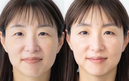 40代50代、とにかく「小顔に見せたい」ときのメイク。大人のメリハリにはツヤが重要