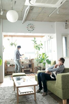 愛犬スペースをDIY！「ワンルーム」でも夫婦＋犬がのびのび暮らせる家