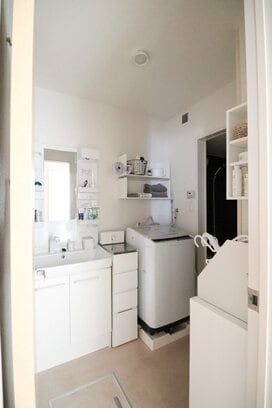 転勤族が＜狭い洗面脱衣室＋洗濯スペース＞の収納について考えた