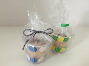 紙コップやプラスチックコップをギフトボックスに