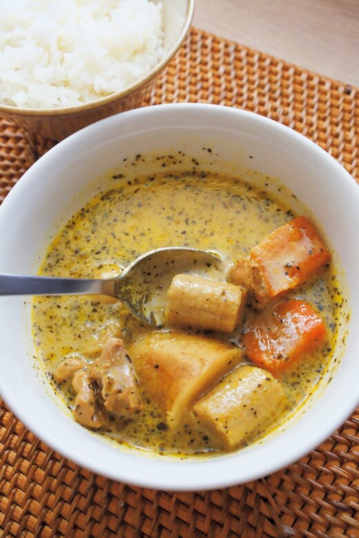 スープカレーとご飯