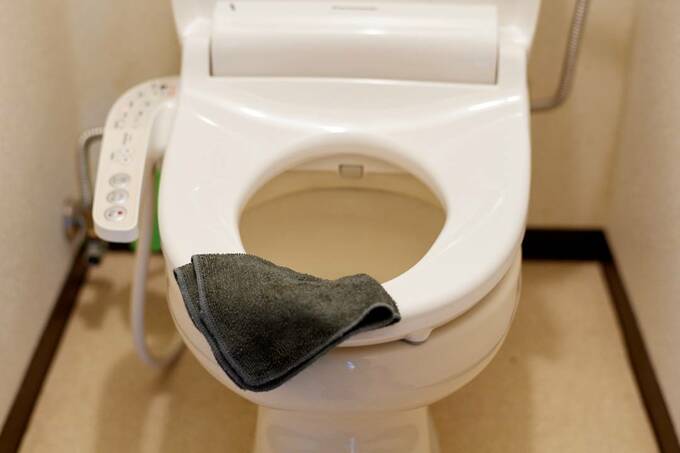 トイレブラシは使わない