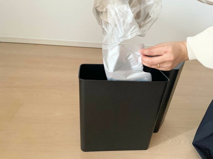 次の袋を切り離して使う