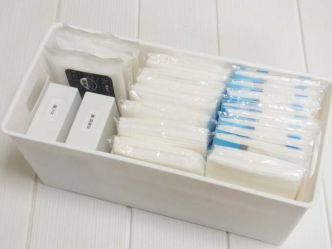 組み合わせて使うと仕切りにもなって収納に便利