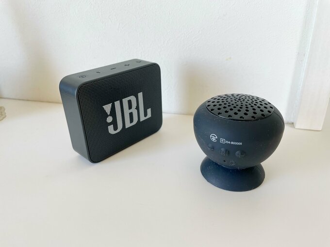 Bluetooth対応の小さなスピーカー