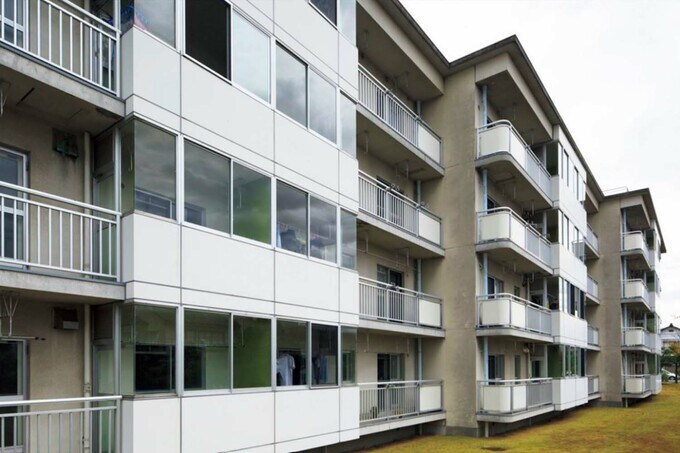 「パッシブタウン黒部」のリノベ前の写真