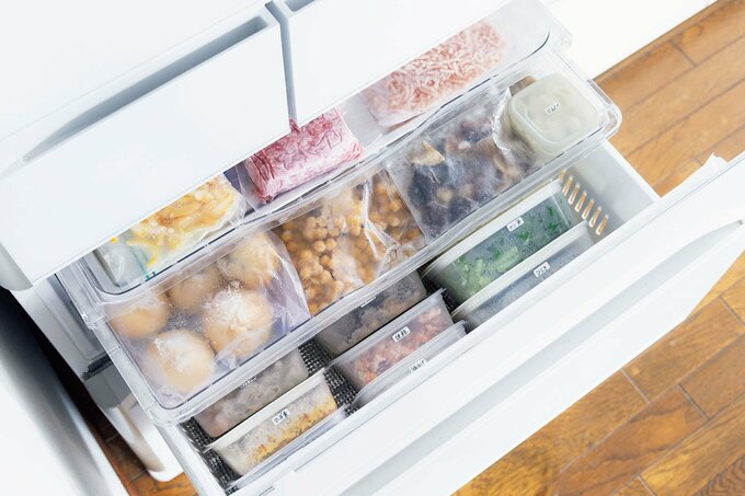 井田さんの冷凍庫の中