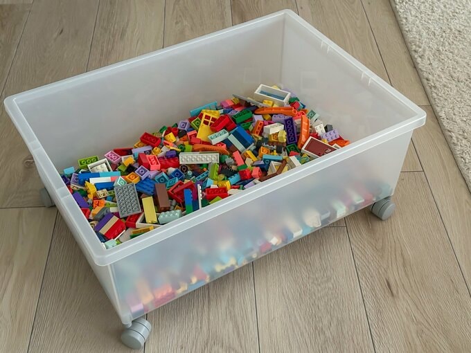 ざっくり収納で戻しやすい仕組みづくり