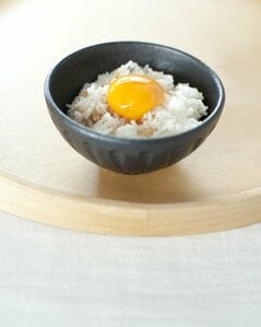 大きめで混ぜやすいので卵かけご飯に