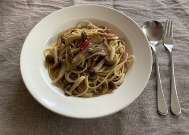 最高のペペロンチーノづくりに大切なこと。ゆで汁がポイント＜Tamyのおいしいもの手帖＞