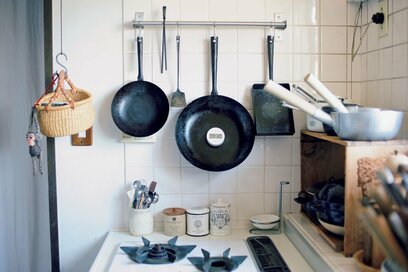 約2畳の台所が“秘密基地”に！狭いからこそできる工夫