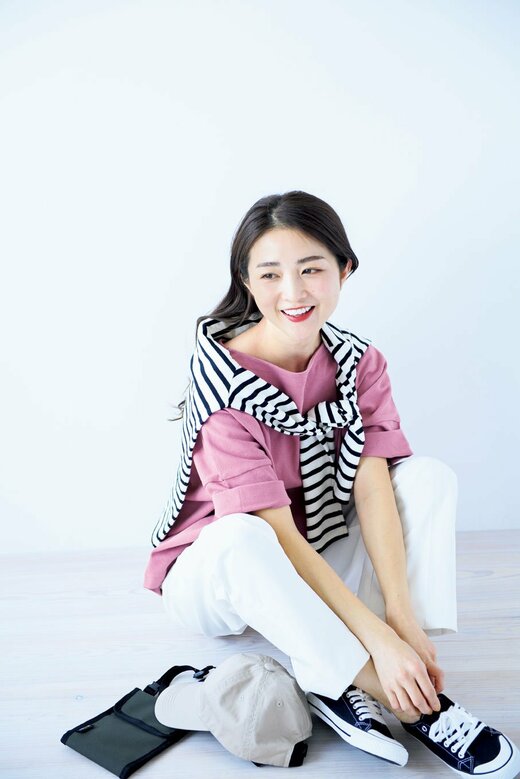 Tシャツとパンツコーデ