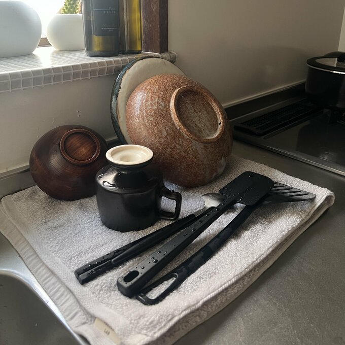 水きりラック代用