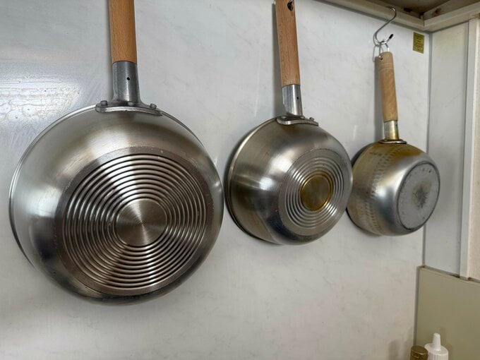 3つの鍋