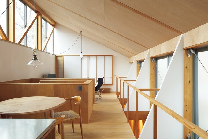 「和」を感じる内装