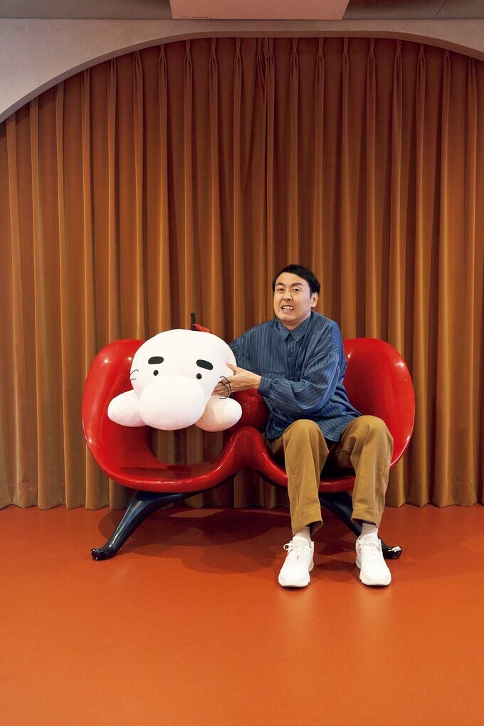 糸井重里さんが手掛けたゲームに出てくるキャラクターと田中さん