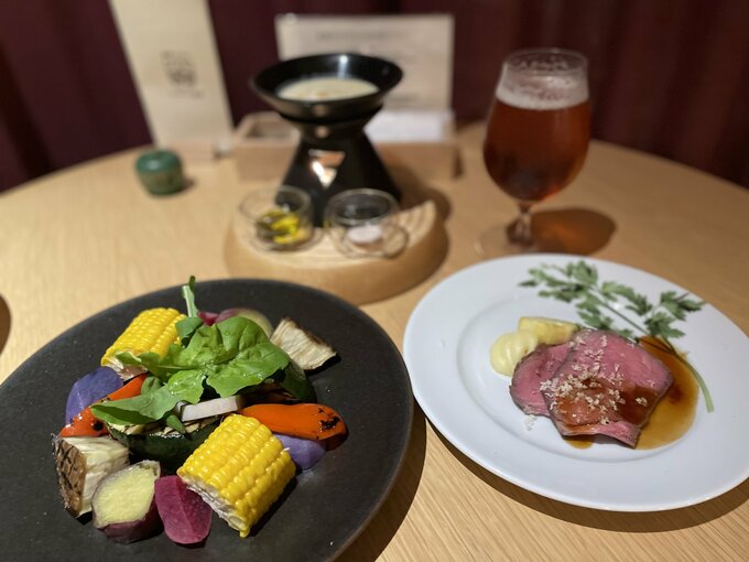 夕食