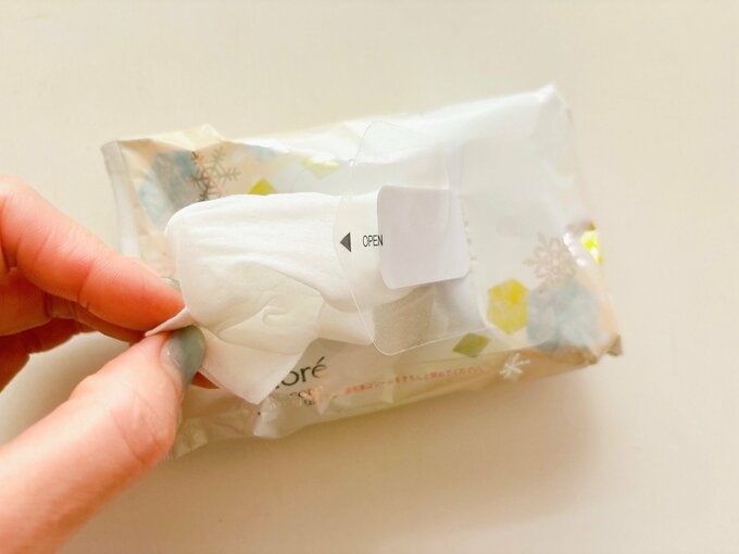 写真：ウェットシート