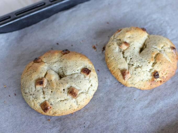 焼き上がったスコーン