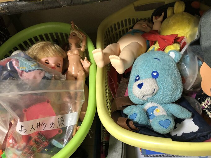 古いおもちゃ。