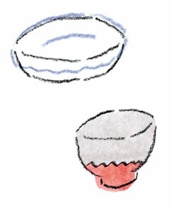 ラップやアルミ箔で食器をカバーして使う