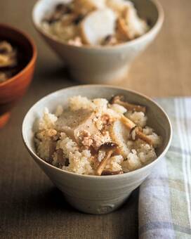 ホクホク長イモとぷちぷちタラコの食感が楽しい！絶品炊き込みご飯